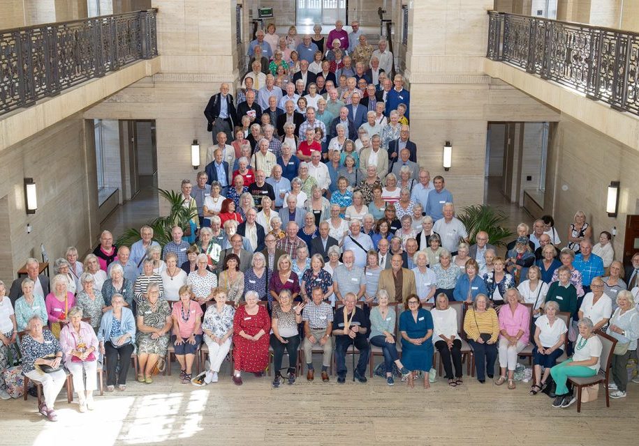 NSHD cohort gathering at Senate House at the September 3 birthday event
